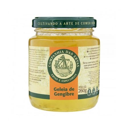 GELEIA CIA DAS ERVAS GENGIBRE 260G