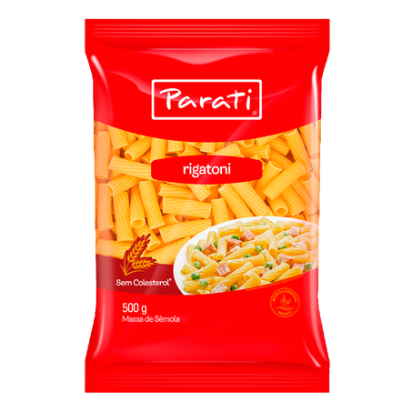 Massa parati c/ovos rigatoni 500g