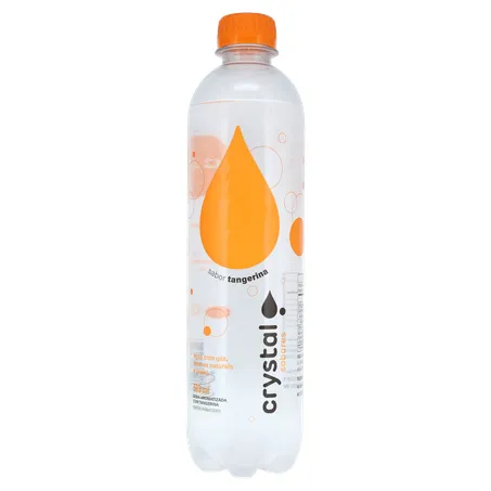 Água Sparkling Crystal 510ml - Tangerina - Pet