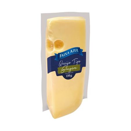 QUEIJO FAIXA AZUL 150G TIPO GRUYERE