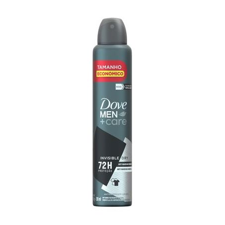 DESODORANTE DOVE AERO MEN INVISIBLE DRY 200ML TAMANHO ECONÔMICO