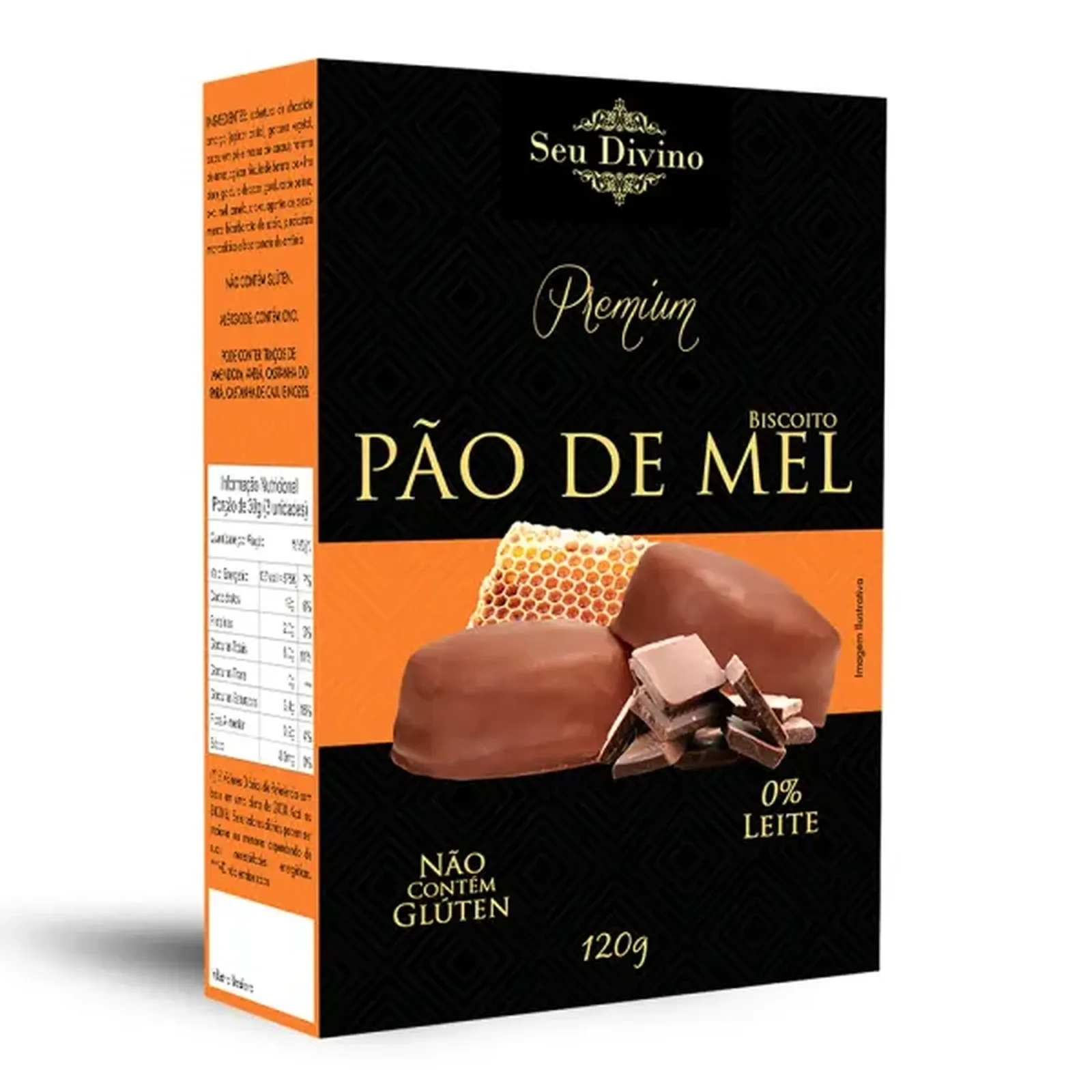 Pão de Mel Seu Divino 120g
