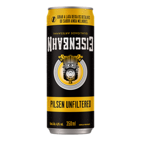 Cerveja eisenbahn unfiltered 350ml