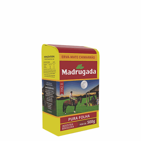 ERVA MATE MADRUGADA 500G PURA FOLHA