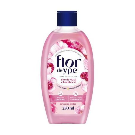 Sabonete liquido flor de ype 250ml maca/framb