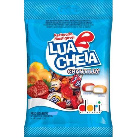 Bala dori lua cheia chantilly 100g