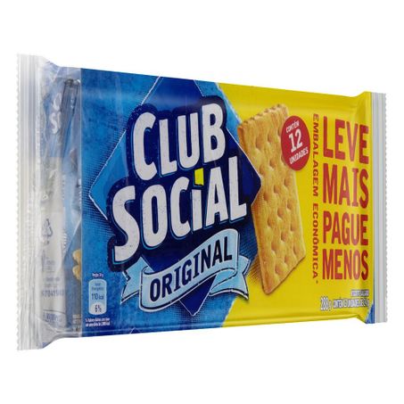 Bisc Club Social 288g Emb Economica Original