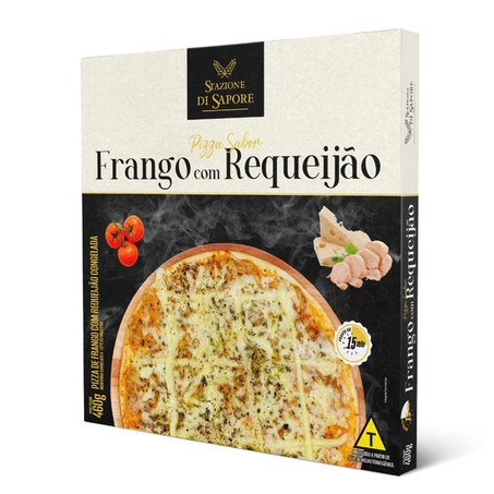 PIZZA DI SAPORE FRANGO C/REQUEIJÃO 460G