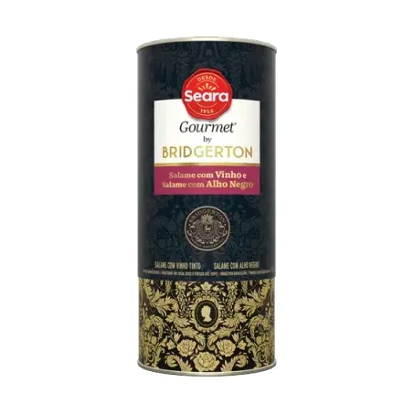 Kit Salames Seara Bridgerton 320g Vinho Tinto e Alho Negro