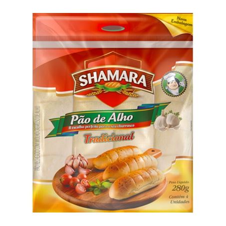 Pão de Alho Shamara Tradicional 300g