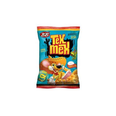 SALGADINHO ZEZE TEX MEX PC 50 G REQUEIJA