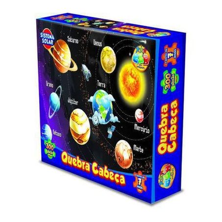Quebra cabeca ggb plast sist solar 300pc