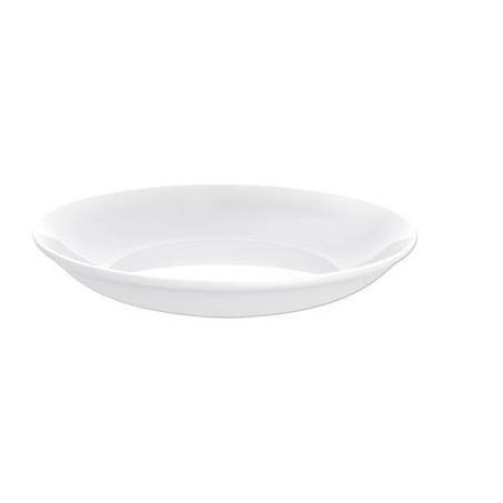 Prato porcelana tramontina fundo leonora branco 21cm 96010210