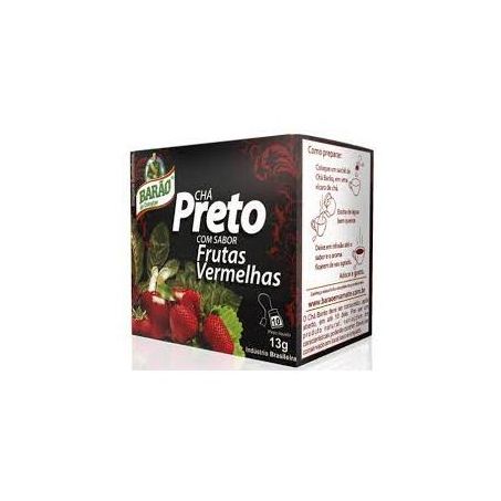 Cha barao 13g preto/ frutas vermelhas