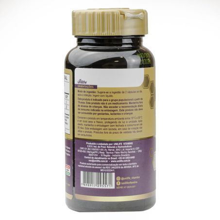 GELEIA REAL + COGUMELO 500MG 45 CAPSULAS UNILIFE 360-2