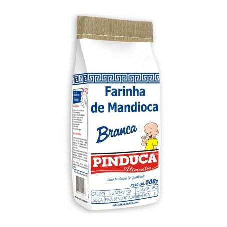 Farinha de mandioca pinduca torrada 500g