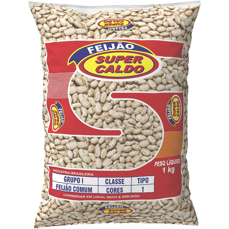 Feijão Super Caldo 1kg - Carioca