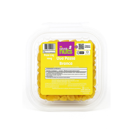 Uva Passa Branca Natural Nuts 100G