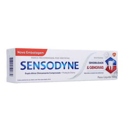 Creme Dental Sensodyne Whitening Sensibilidade E Gengivas 100g 360-33