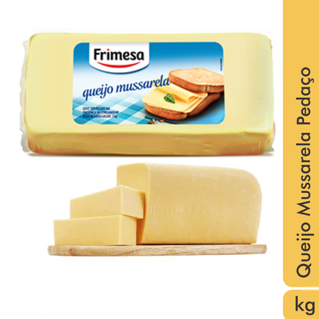 Queijo mussarela pedaço frimesa kg