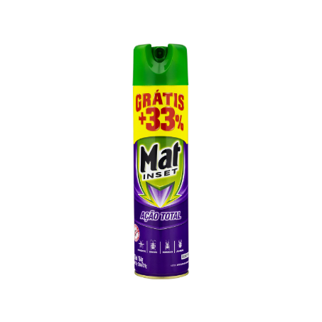 INSETICIDA AEROSSOL AÇÃO TOTAL MAT INSET