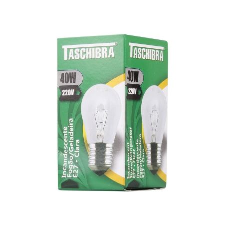Lampada taschibra incand fogao/gela 40w