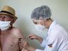 Idosos acima de 80 anos são vacinados em Itapiranga