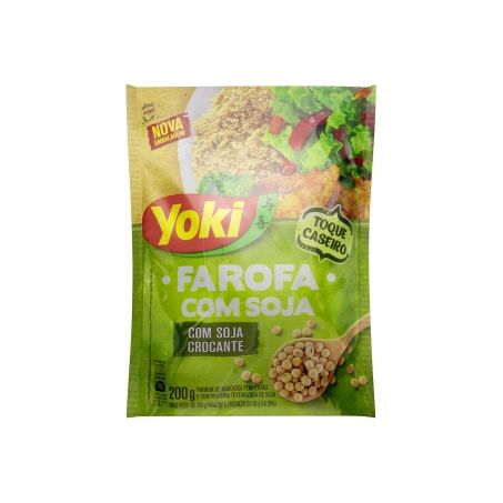 FAROFA PRONTA YOKI 200G SOJA