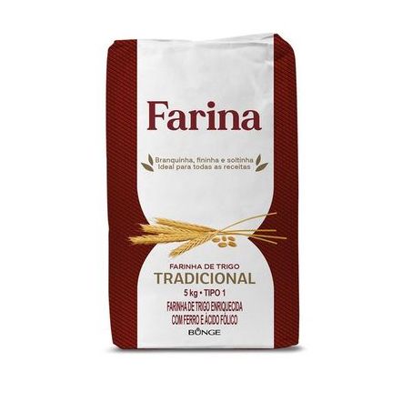 Farinha trigo farina 5kg