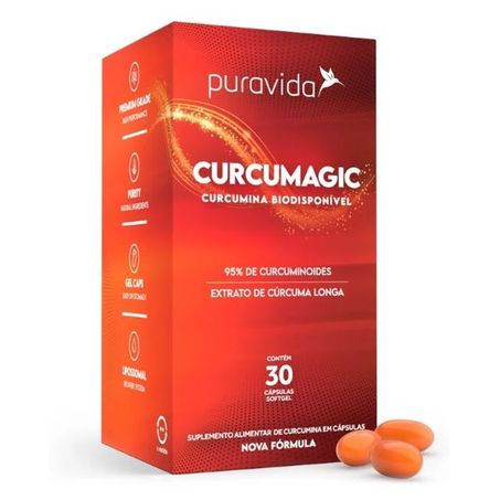 Suplemento puravida curcumagic 30 capsulas