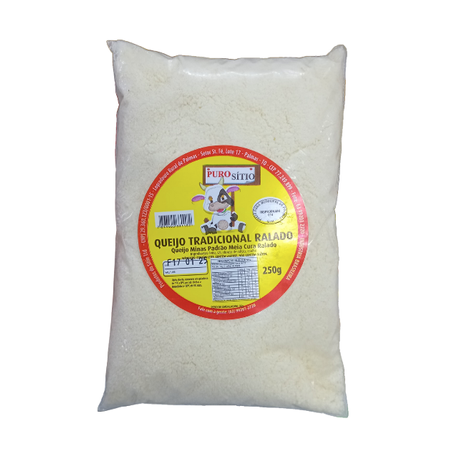 QUEIJO MINAS DO SITIO RALADO 250G