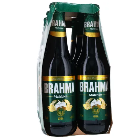 Cerveja Brahma Malzbier Long Neck 355ml C/6 360-26