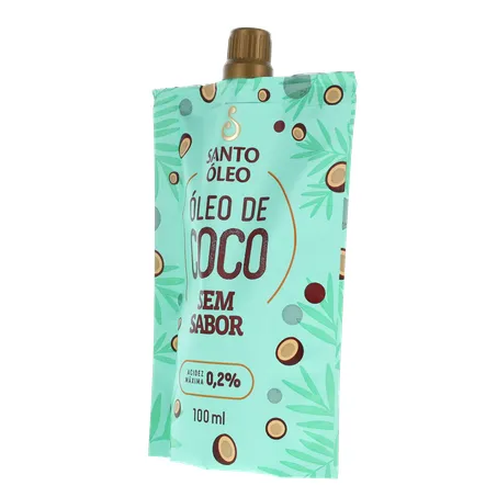 Oleo coco santo oleo sem sabor 100ml 360-4