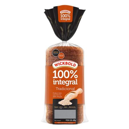 Pão wickbold 100% nutrição tradicional 400g
