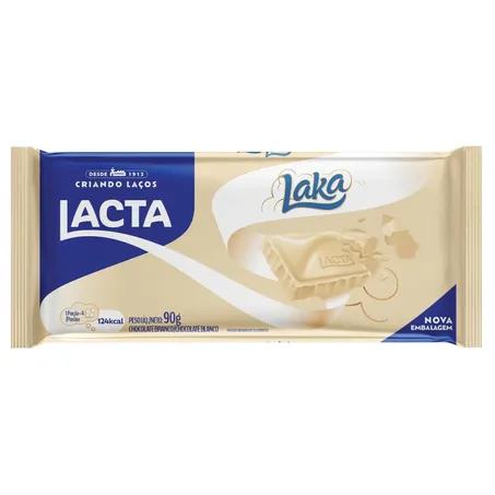 Chocolate barra lacta laka 80g