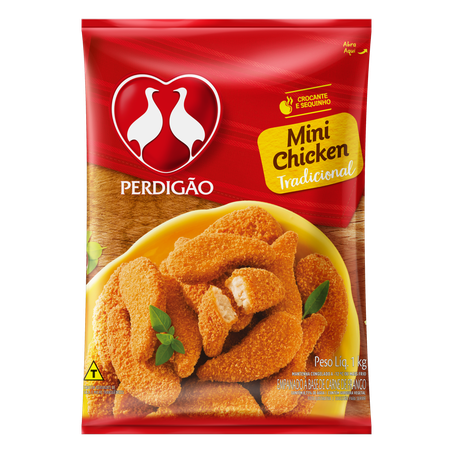 Mini chicken perdigao 1 kg tradicional