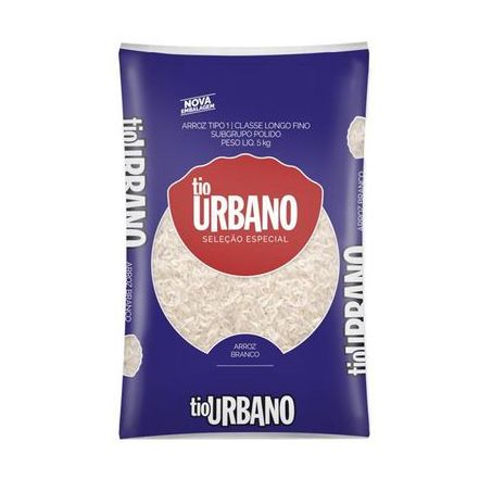 Arroz branco tio urbano 5kg