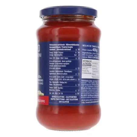 MOLHO TOMATE BARILLA POMODORO E DATTERINI 400G 360-11