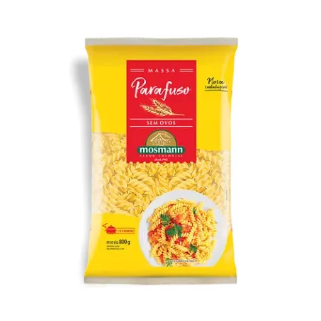 Massa mosmann 800g parafuso