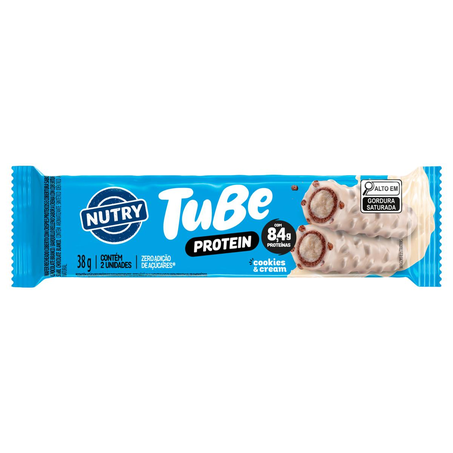 Tubo de Proteína Nutry 38g - Protein - Cookies e Cream