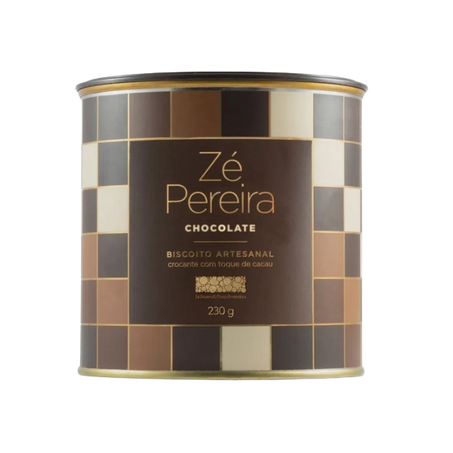BISCOITO ZE PEREIRA ARTESANAL PREMIUM 230G CHOCOLATE