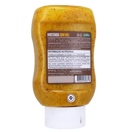 MOSTARDA CEPERA C/MEL 400G 360-16