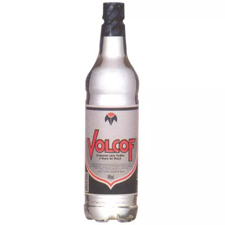 Vodka coq volcof plastico 900ml