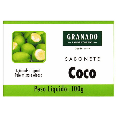 Sabonete  Granado Coco Caixa 100gr