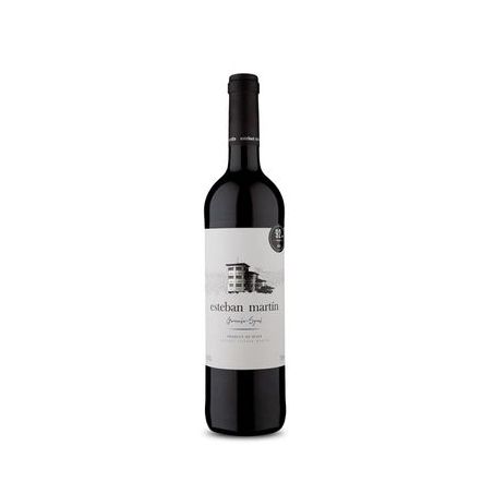 Vinho tinto espanhol esteban martín garnacha syrah 750ml