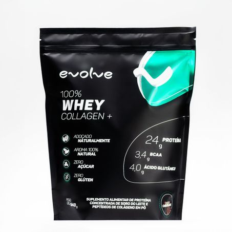 Whey evolve collageno sabor choc. 840g
