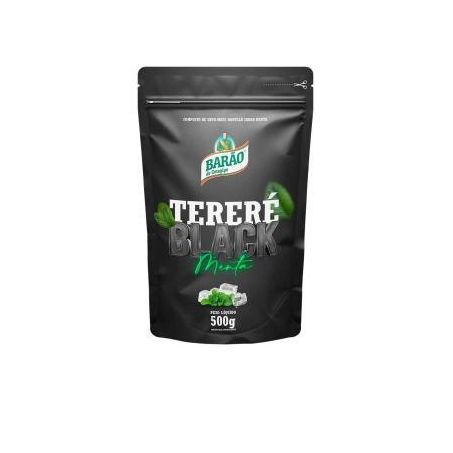 Erva-mate barao terere menta black 500g