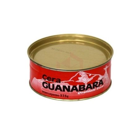 Cera pasta vermelhão guanabara 375g