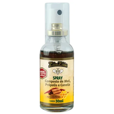 SPRAY DE MEL CANELA E PROPOLIS 30ML