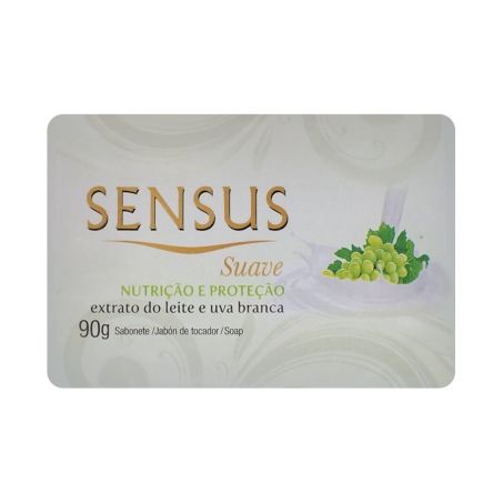 SAB SENSUS SUAVE 90G LEITE/UVA BRANCA